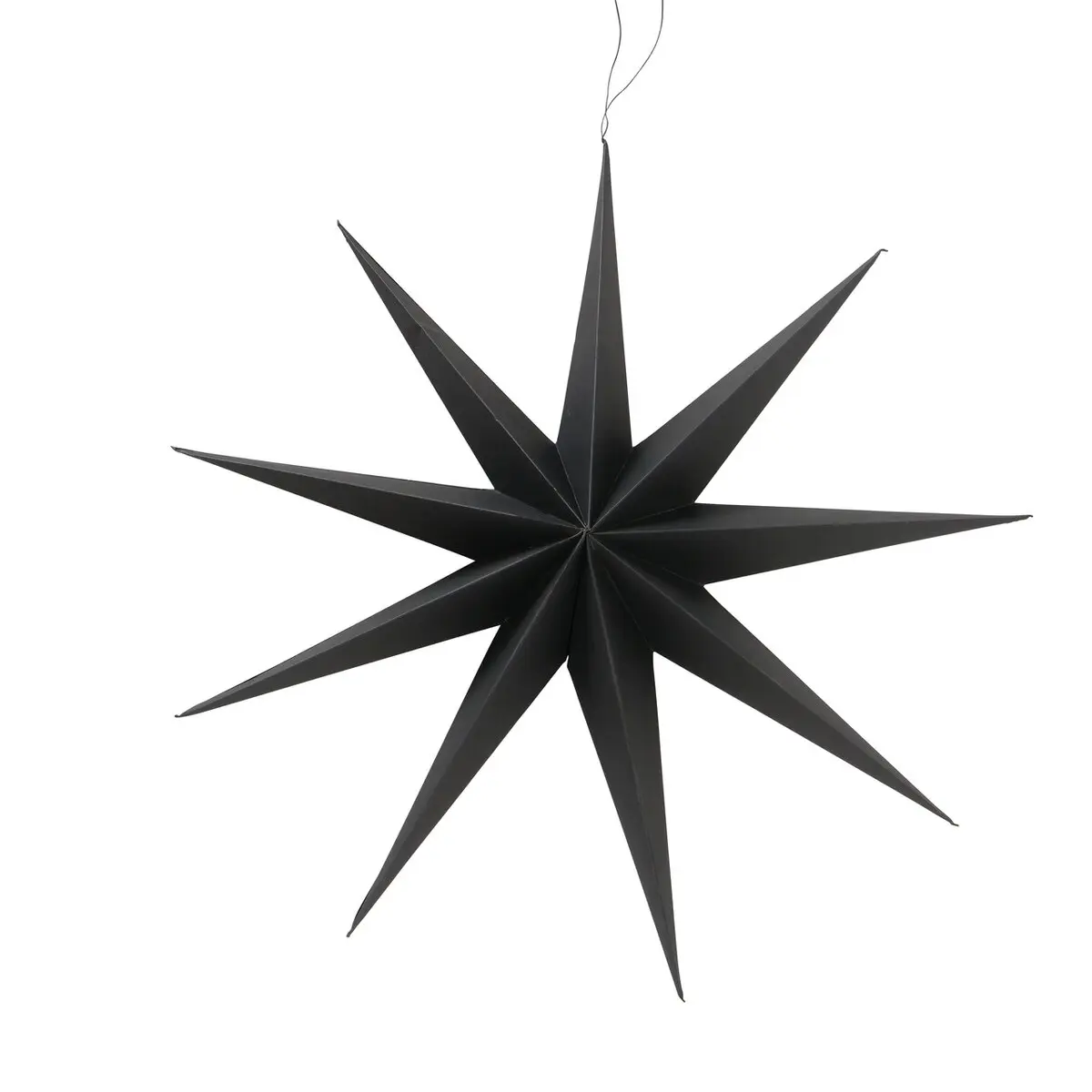 Dekostern 60cm Kassia, schwarz Schwarz ca. 60cm