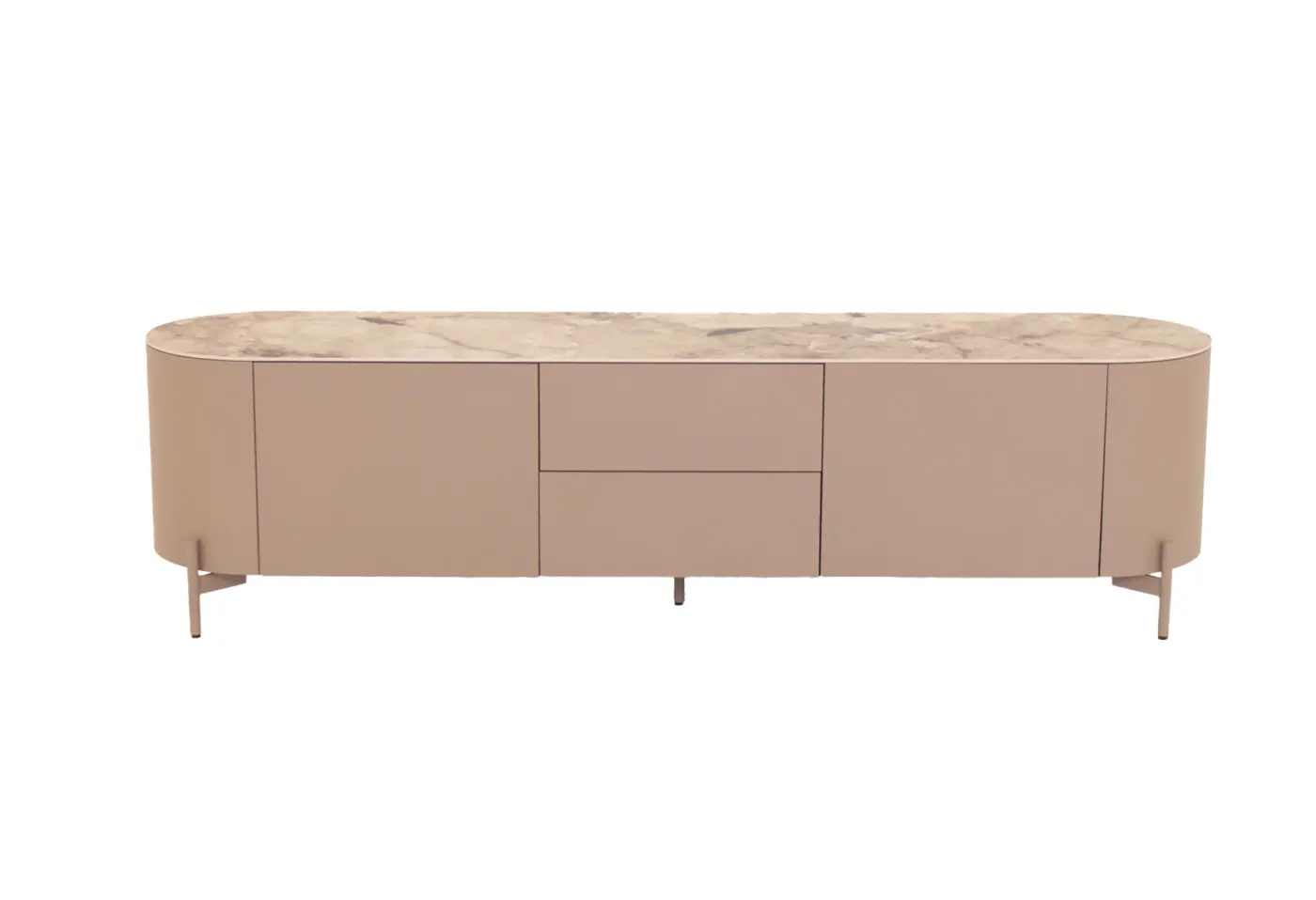 Sideboard 6661.9.. Metall Quarz, Keramik ca. 196x52,5x46cm