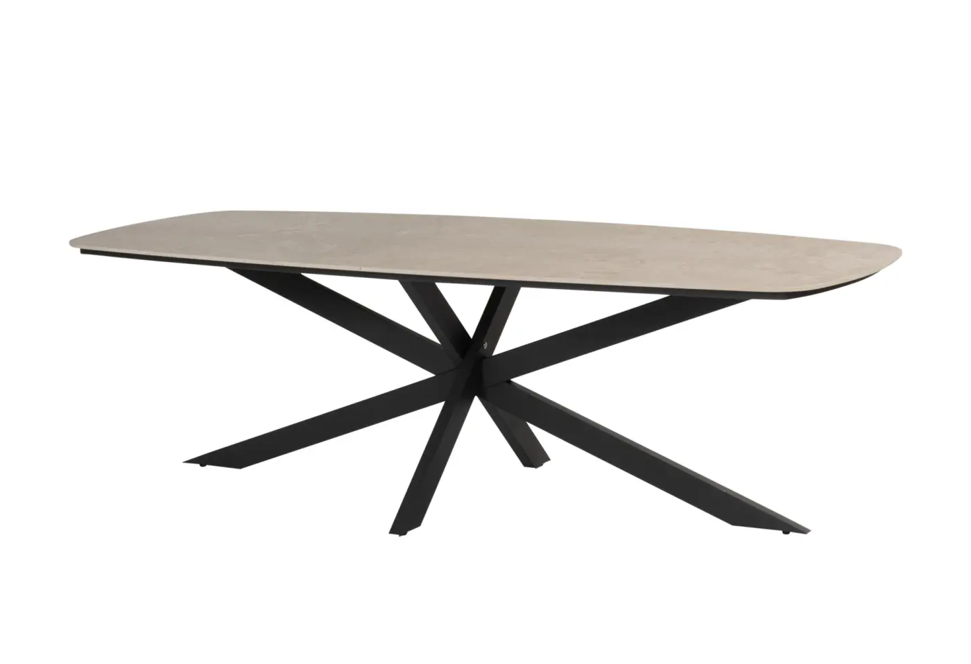 Tisch Prado Anthrazit von 4 Seasons Tischplatte Keramik ca. 240x105cm