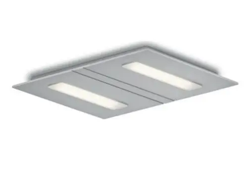 Deckenleuchte 14045.1. Nickel matt ca. 44x21cm