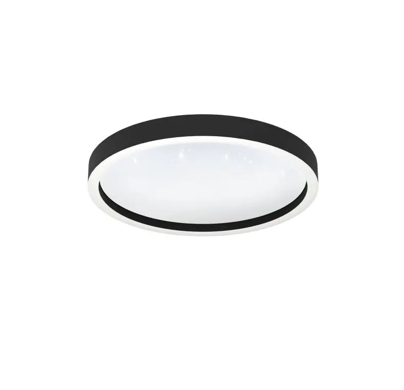 LED Deckenleuchte 19533.. Schwarz Aluminium ca. 42cm