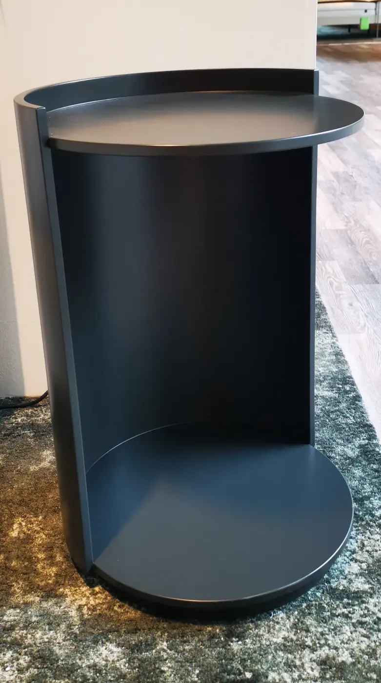 Beistelltisch Twist grauschwarz von Riposa ca. 40x59cm