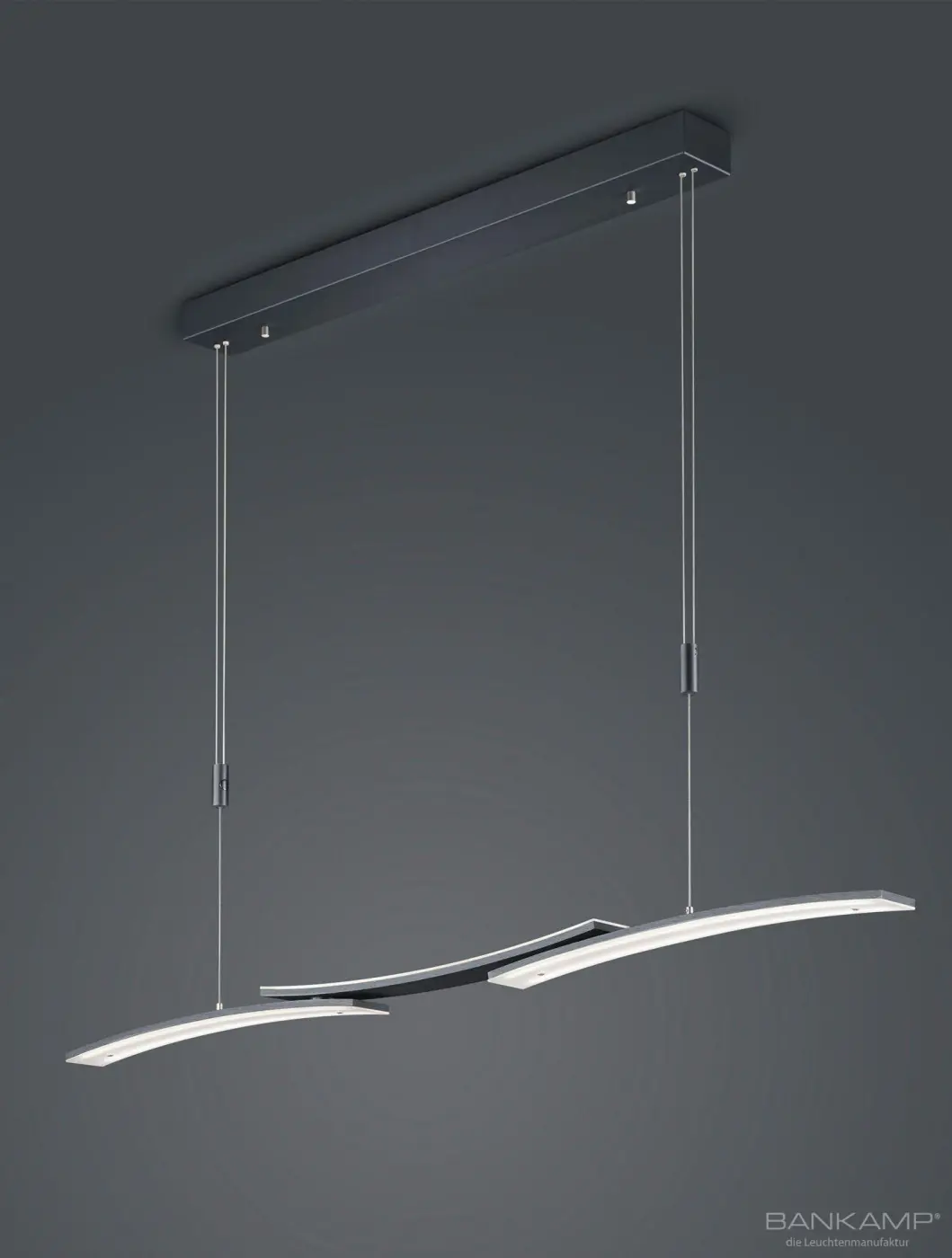 LED-Pendelleuchte 12787.. Anthrazit matt eloxiert