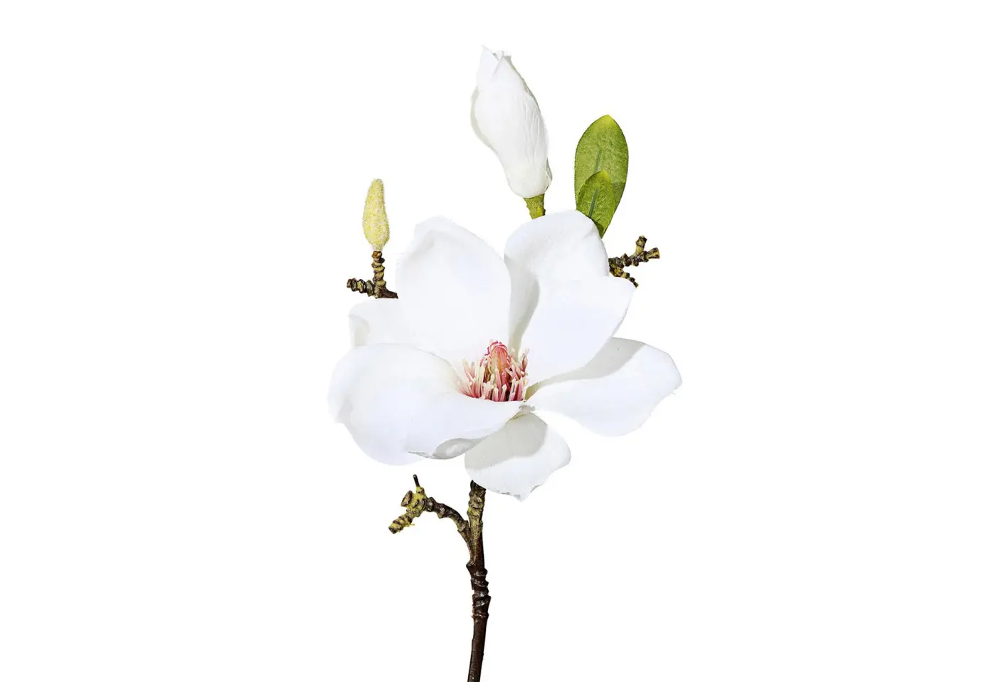 Magnolie 37cm weiss weiss Kunststoff ca. 37cm