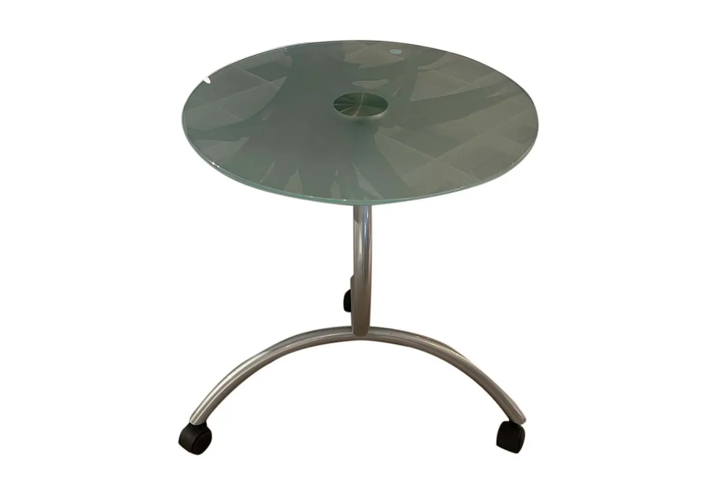 Nachttisch Dino von Ruf Betten Platte Glas satiniert