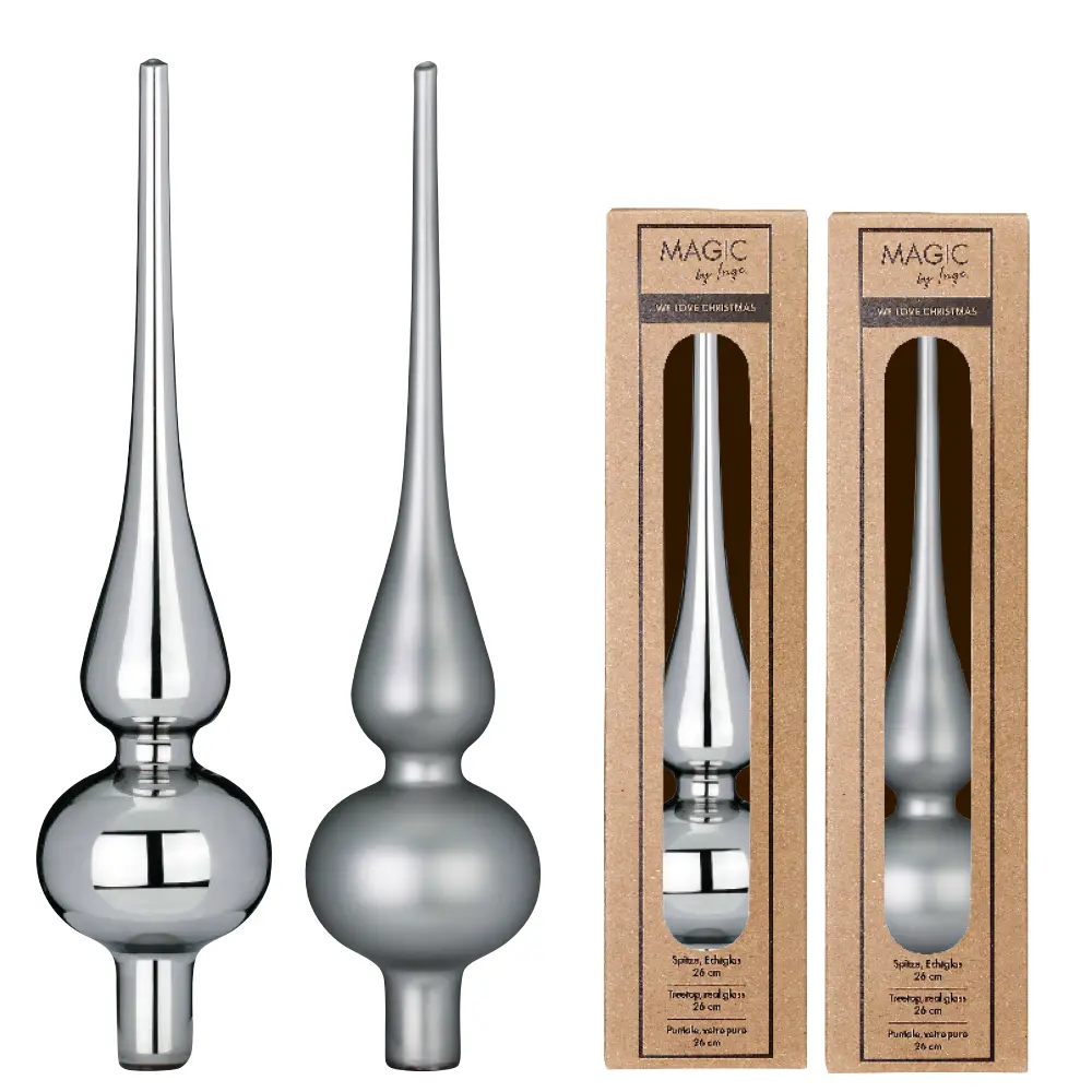 Spitze 26cm Hazy Grey, 26cm, sort.
