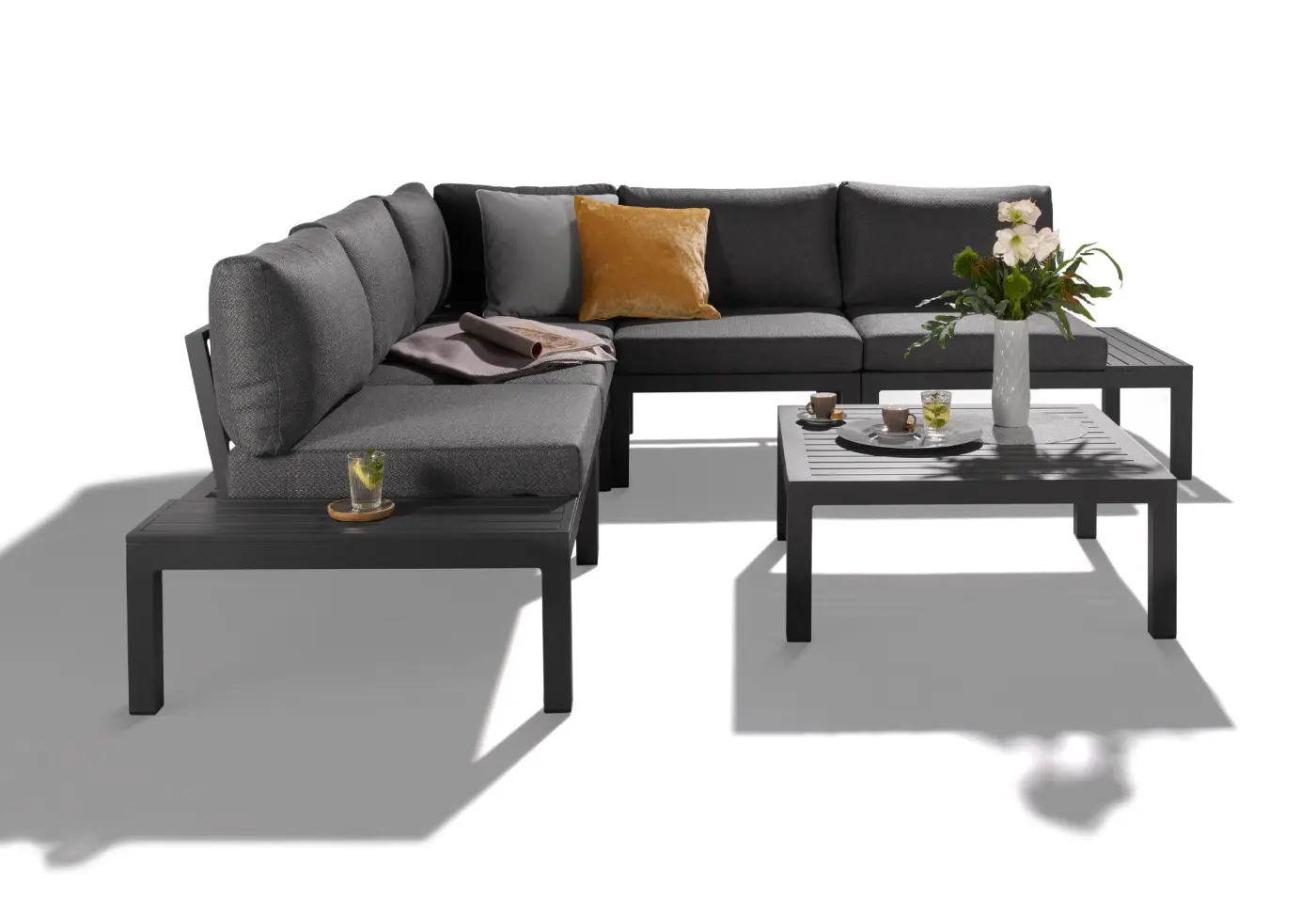 Lounge 24870.. Grau 100 % Polypropylen