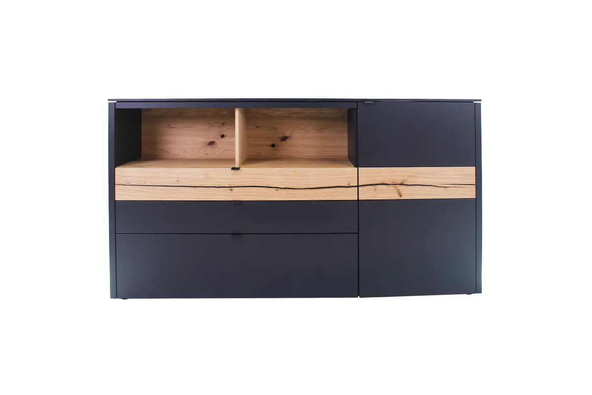 Sideboard 21096.. Anthrazit ca. 186x106x43cm
