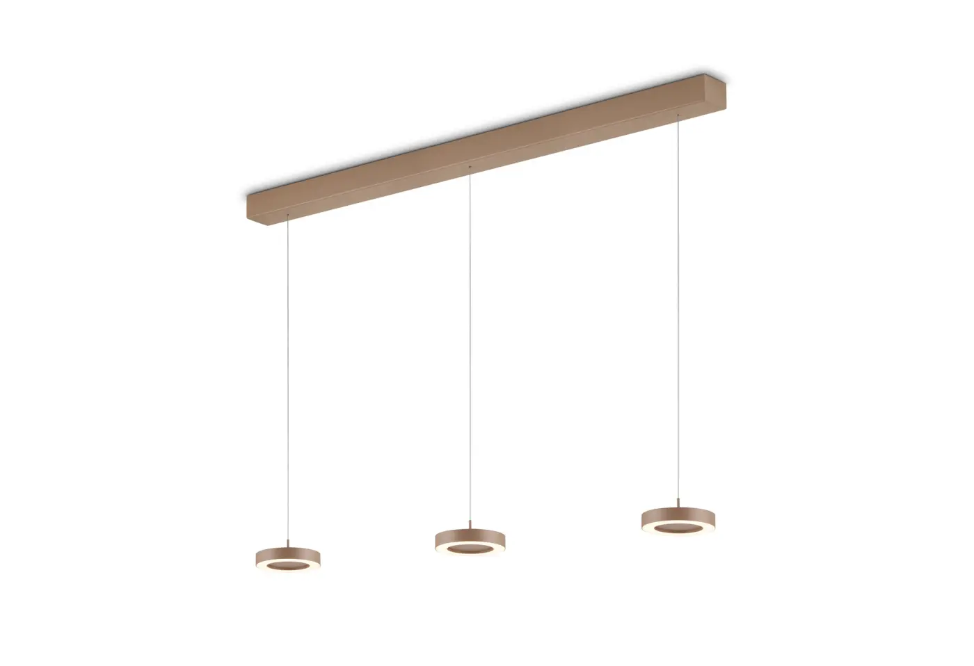 Pendelleuchte 23773 Sand Metallic ca. 120x170cm