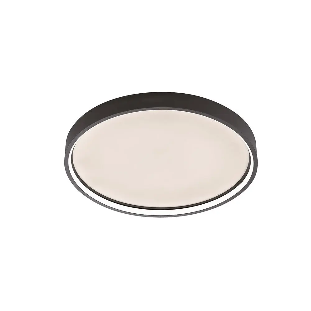 LED-Deckenlampe 20841.. Schwarz Metall, Kunststoff ca. 45cm