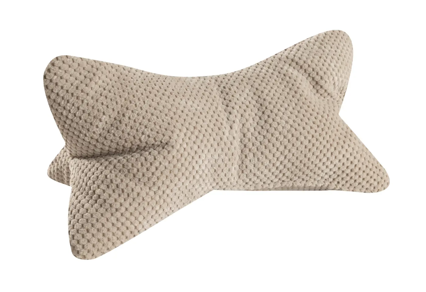 Leseknochen Comodo, natur Natur 100% Polyester ca. 42x22cm