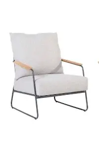 Sessel Balade Cream von 4 Seasons Textile Cord ca. 69x83x84cm