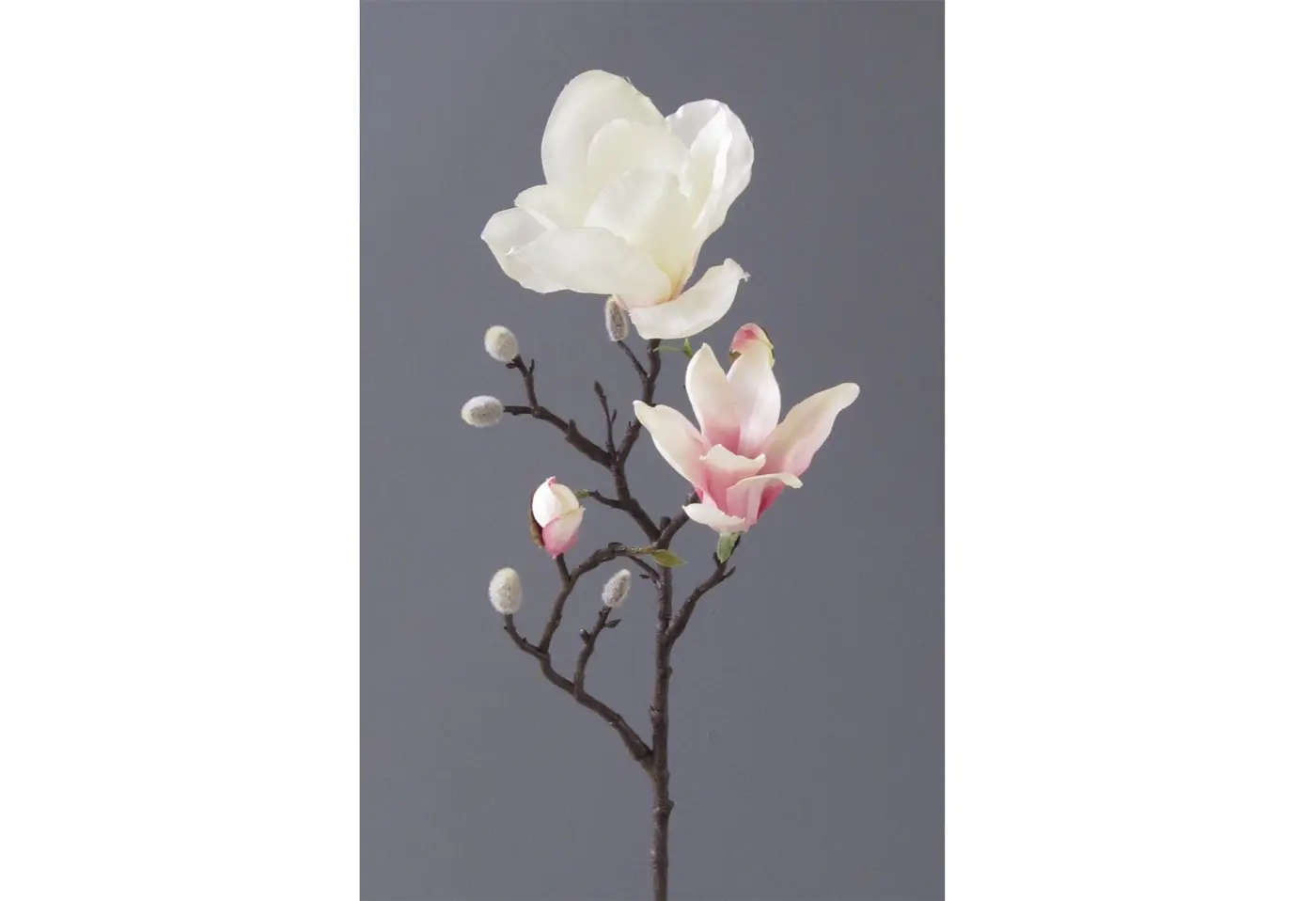 Magnolie/52 rosa Rosa Kunststoff ca. 52cm
