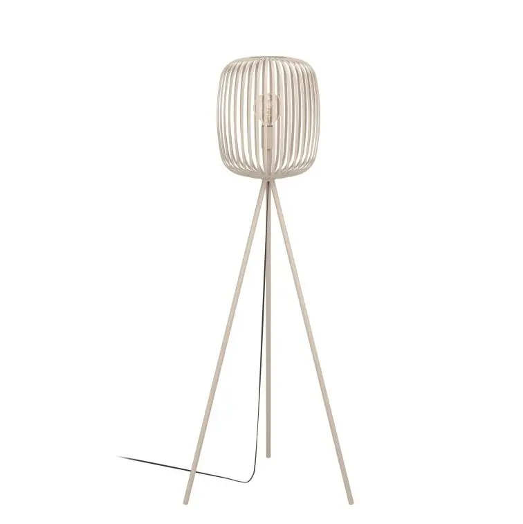 Stehleuchte 19540.. Beige Aluminium ca. 34x140,5cm 