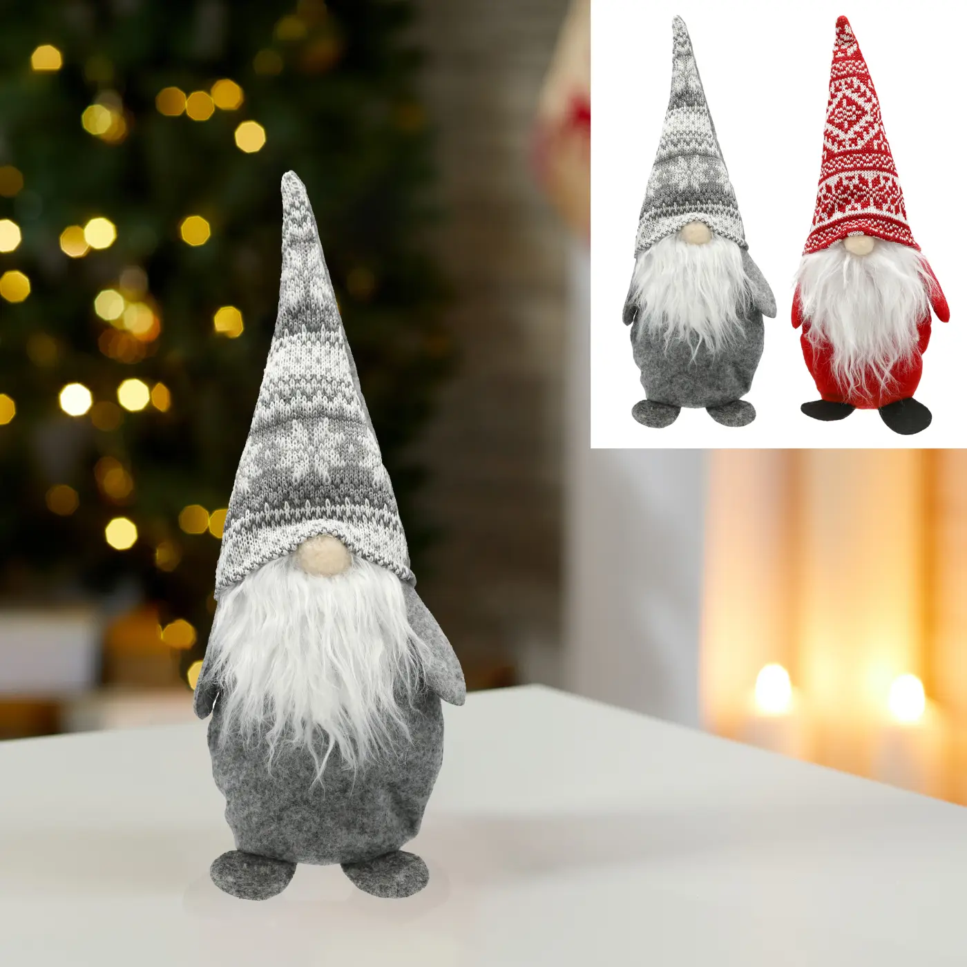 Wichtel 33cm sort. ca. 33cm