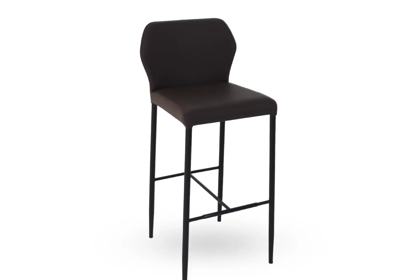 Barhocker tief Ascoli Braun von Willisau Lewder Excellent coffee ca. 47x103x53cm
