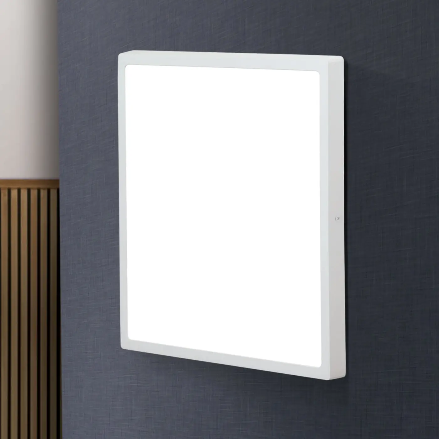 LED-Deckenleuchte 13115.. Weiss Aluminium ca. 40x40x2,9cm