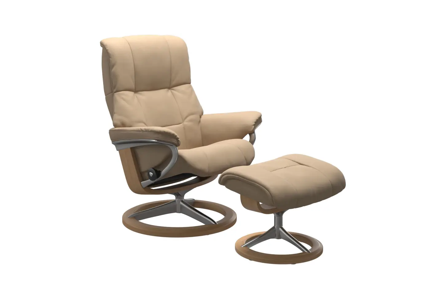 Ruhesessel Mayfair von Stressless Leder Paloma beige