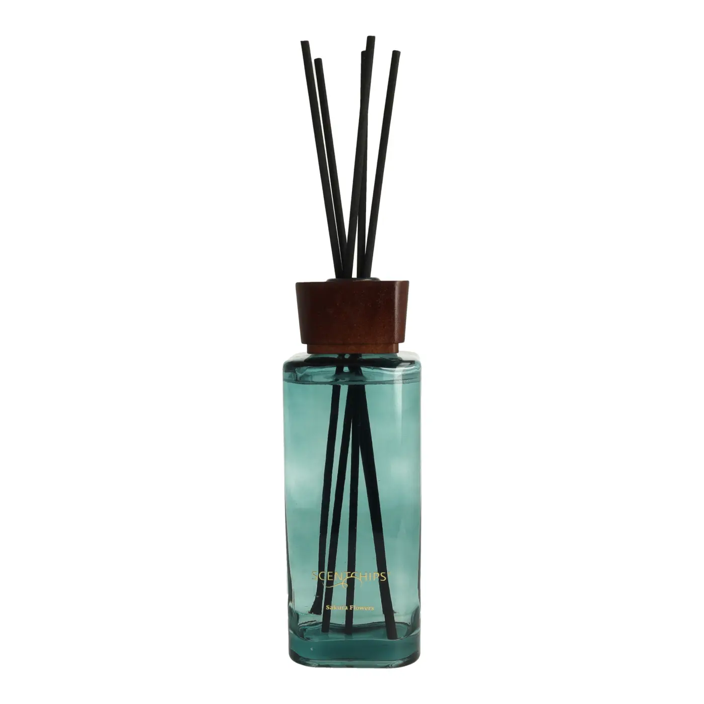 Diffuser 500ml Sakura Flowers Glas, Rattanstäbchen, Duftöl