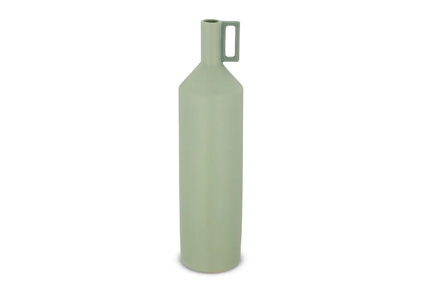 Vase 11x40cm Lepuro, jade, eckig Jade Keramik ca. 40x11cm
