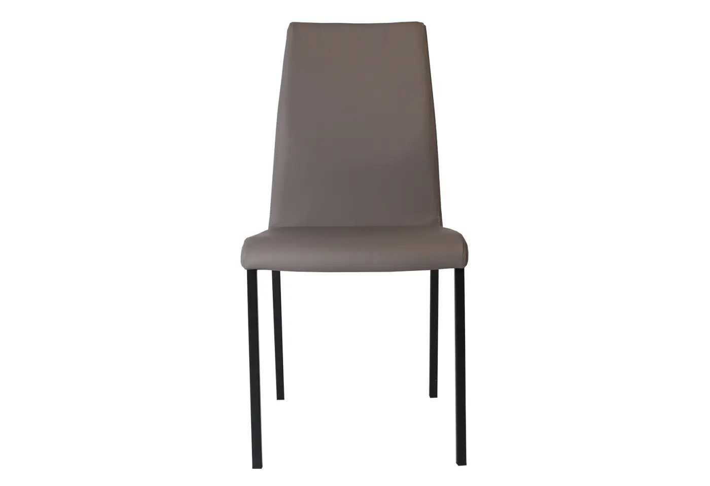 4-Fuss Stuhl 18404 Khaki Premium Dickleder ca. 46x98x43cm 