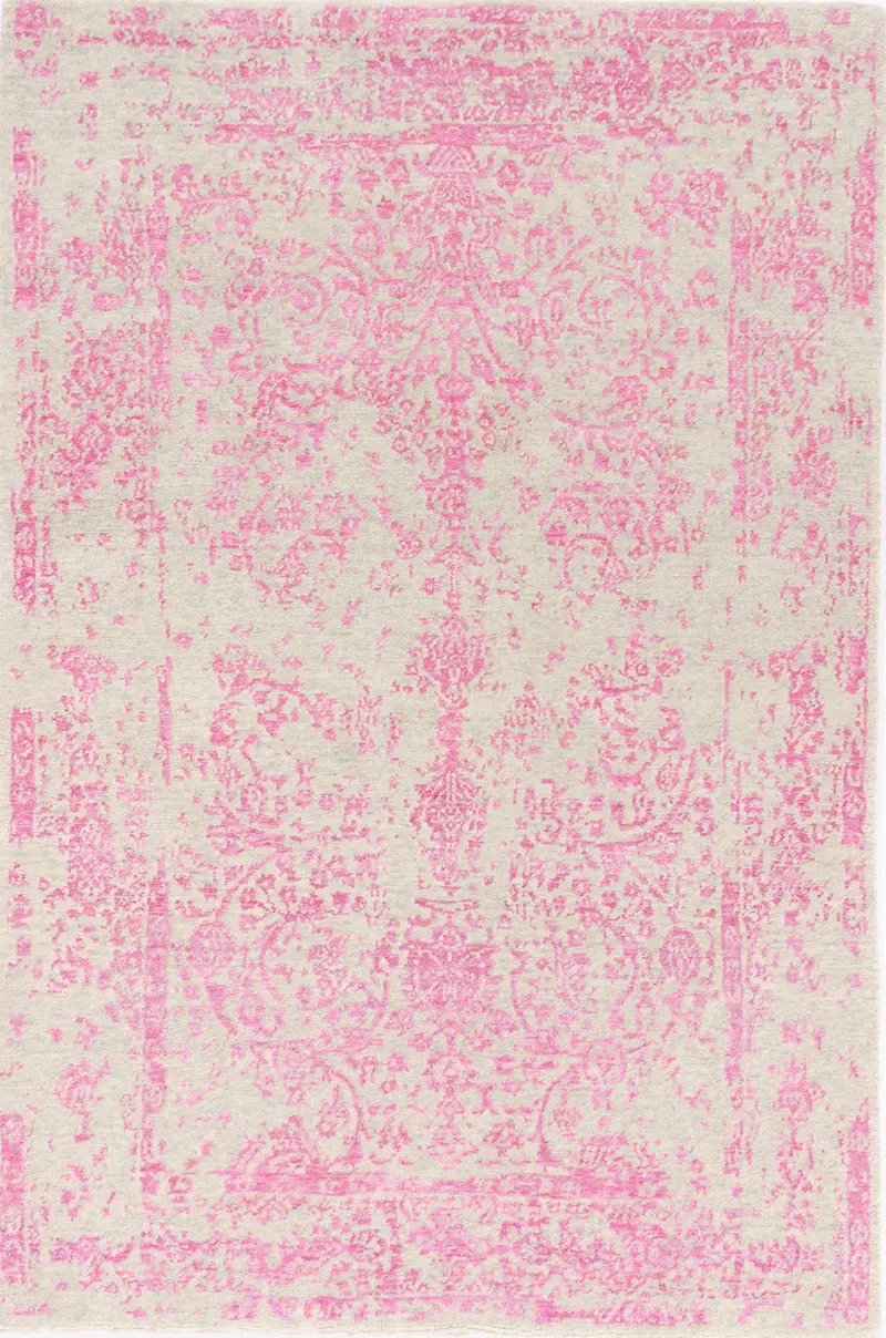 Teppich Lilian 175567 von Negra Wolle mit Seide ca. 150x103cm