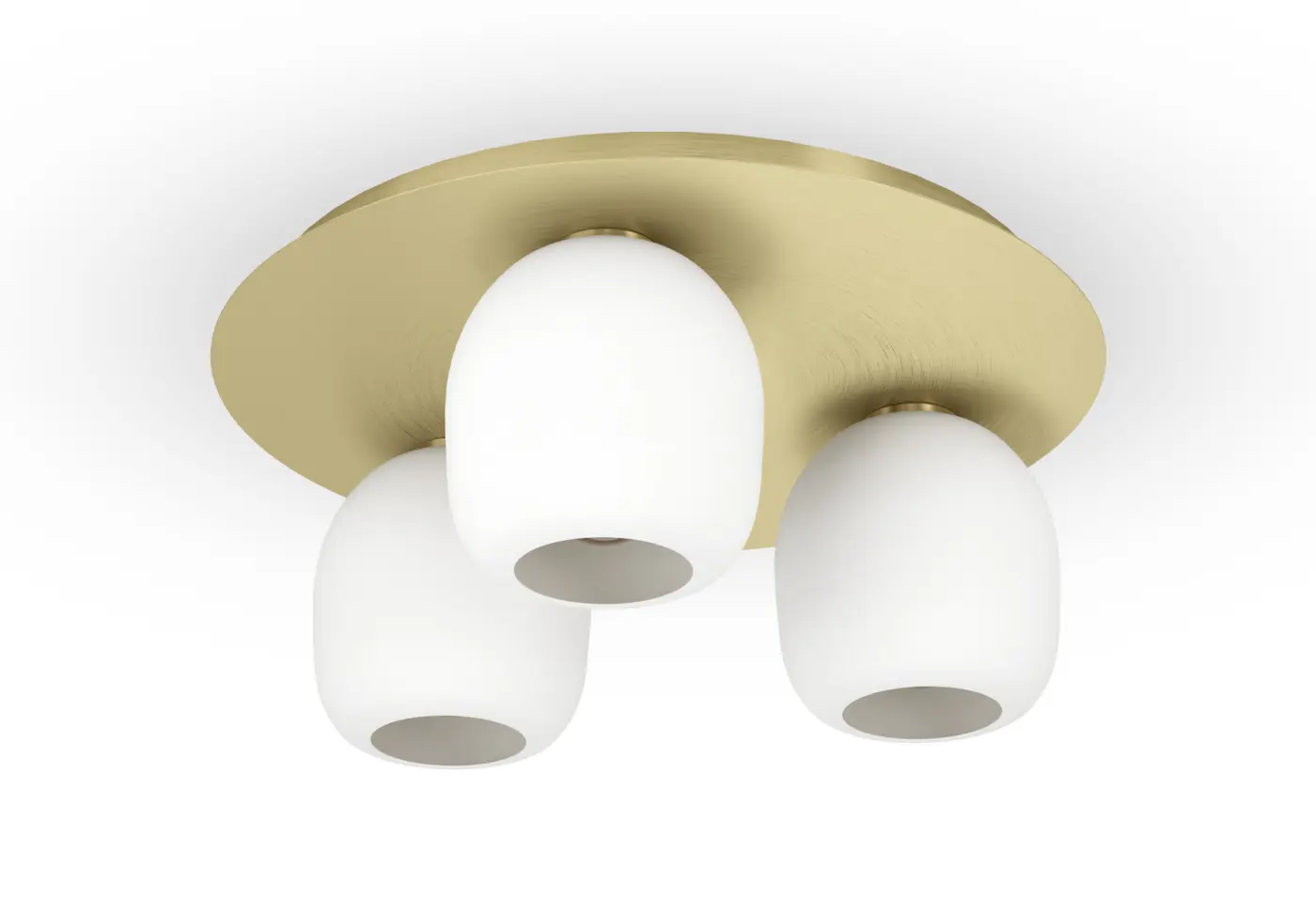 Deckenleuchte 24459.2 gold/messing geb. Stahl ca. 45x19cm