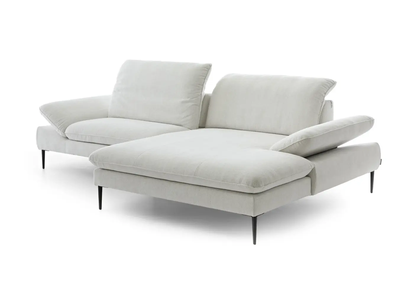 Polstergarnitur Enney R7521 Light grey SK10 Stoff ca. 294x185cm