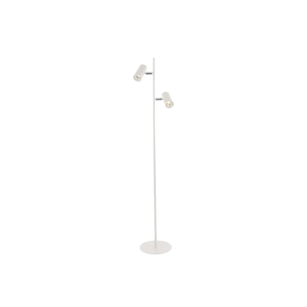LED- Stehleuchte 20025.. Weiss Metall ca. 23,5x153cm