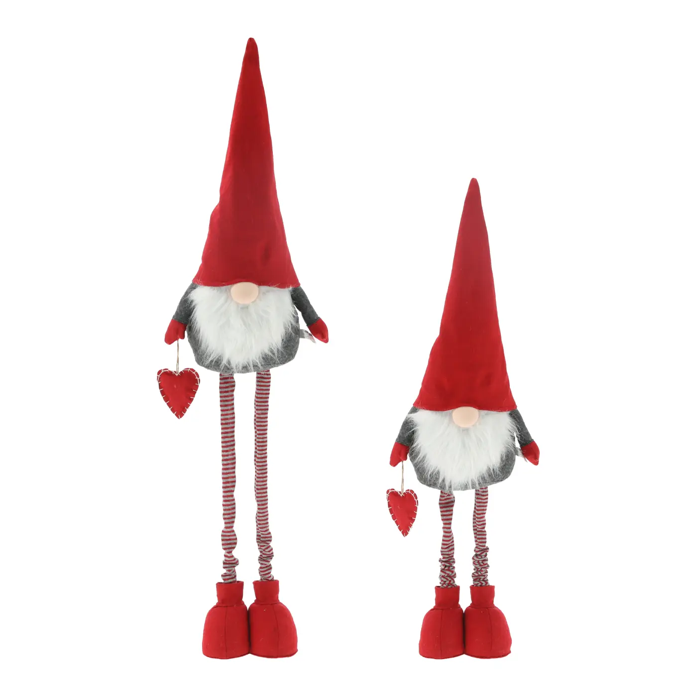 Wichtel Udo 120cm rot, teleskop Beine ca. 120cm