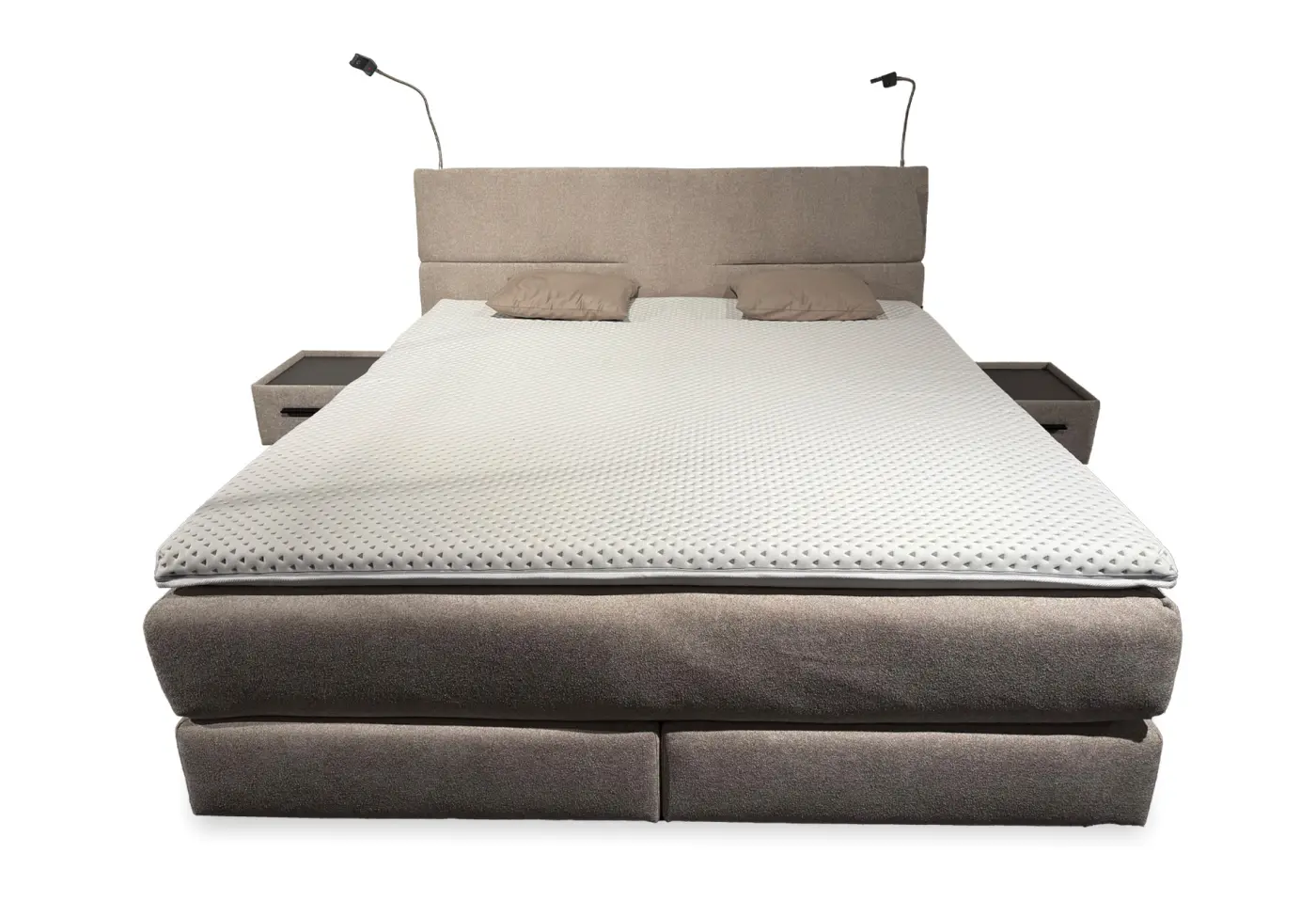 Boxspringbett MR Elias von Musterring Stoff 05665 ca. 180x200cm