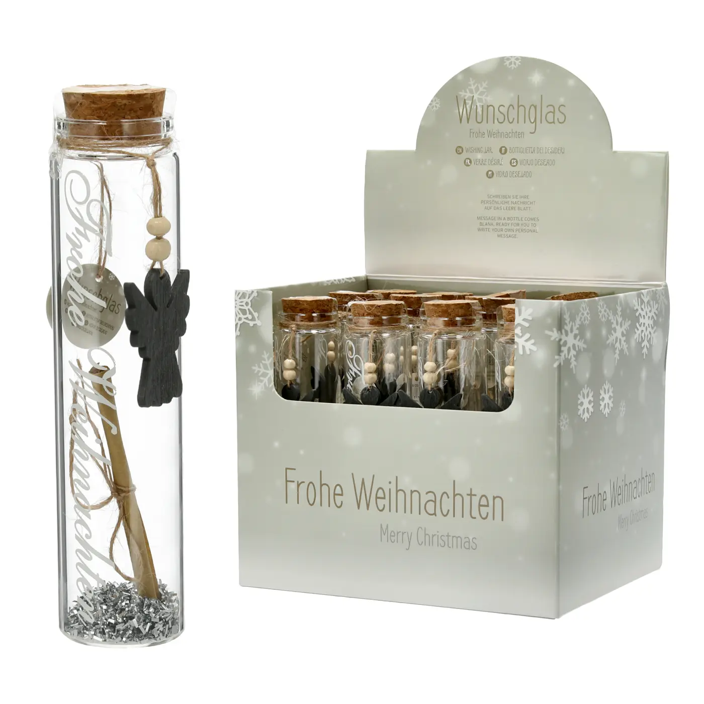 Wunschglas Frohe Weihnachten