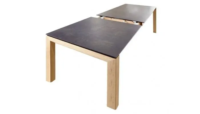 Esstisch 8607.. Anthrazit HPL Granit-Design ca. 180x90x75cm