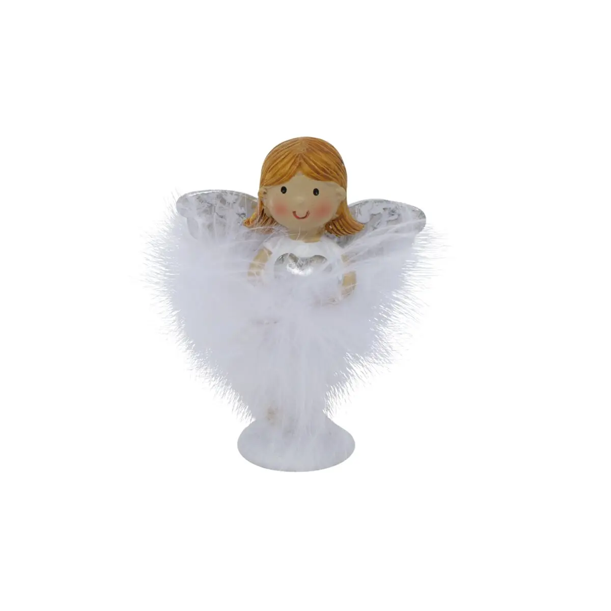 Engel, Figur Molly sort. Thekendisplay, 7cm, Kunstharz, Polyester Polyester, Kunstharz ca. 7cm