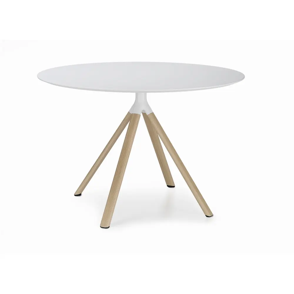 Bistrotisch Fork von La Palma Fenix "weiss" ca. 80x74cm