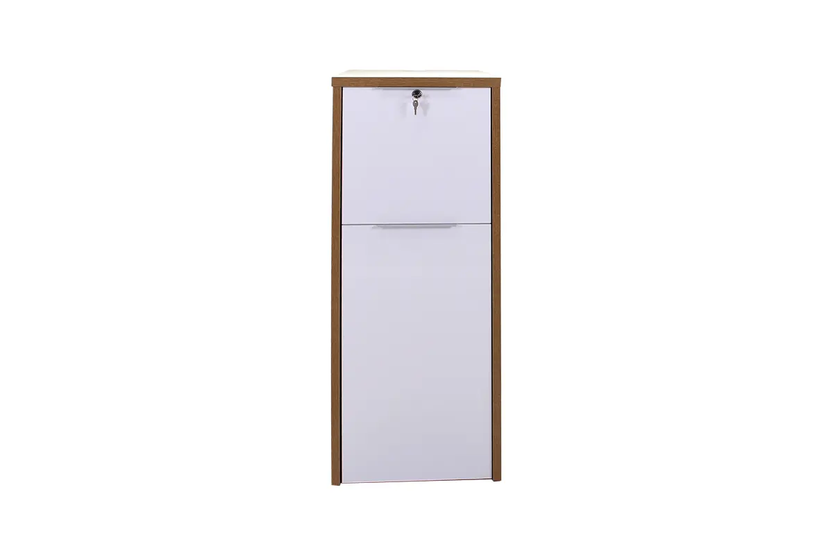 Anstellcontainer 8688.1 Korpus / Front: Dekor "Riveira Eiche" / "weiss" ca. 43,8x115x80cm